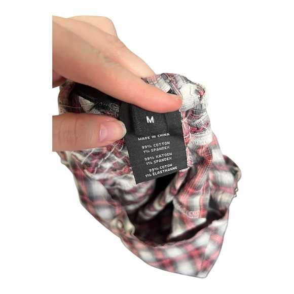 Harley Davidson Plaid Graphic Tank Top M - Picture 2 of 5